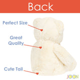 JOON Mini Teddy Bear, Cream, 13 Inches from ShopBobbys