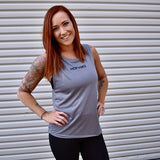 MomVibes Drop Arm Tank Top from DadBod Apparel