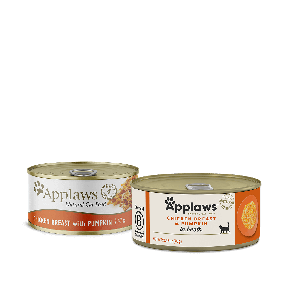 Applaws Adult Chicken Breast and Pumpkin in Broth Wet Cat Food (2.47oz) from The Family Pet