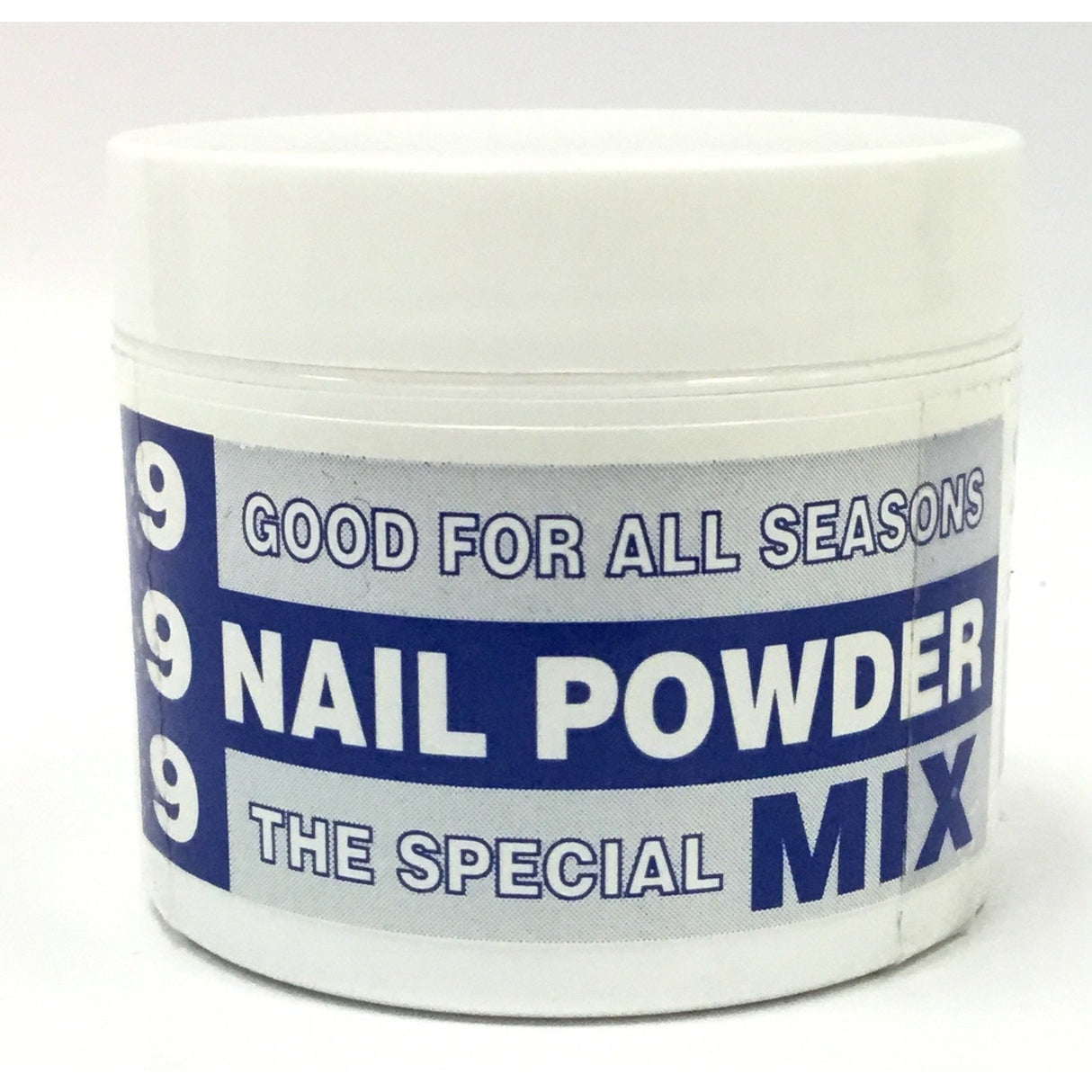 Blue Winter Mix Acrylic Powder 08oz From Queen Nail & Beauty Supply