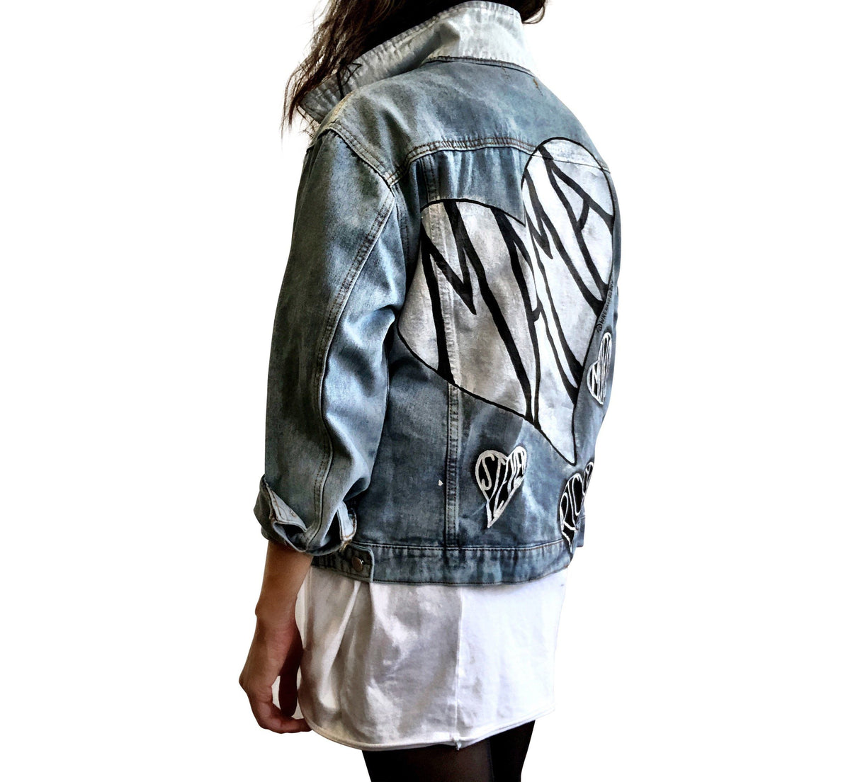 'MAMA' DENIM JACKET from Wren + Glory