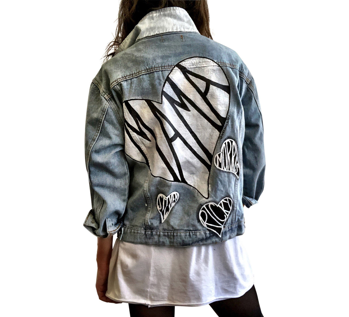 'MAMA' DENIM JACKET from Wren + Glory