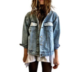 'MAMA' DENIM JACKET from Wren + Glory