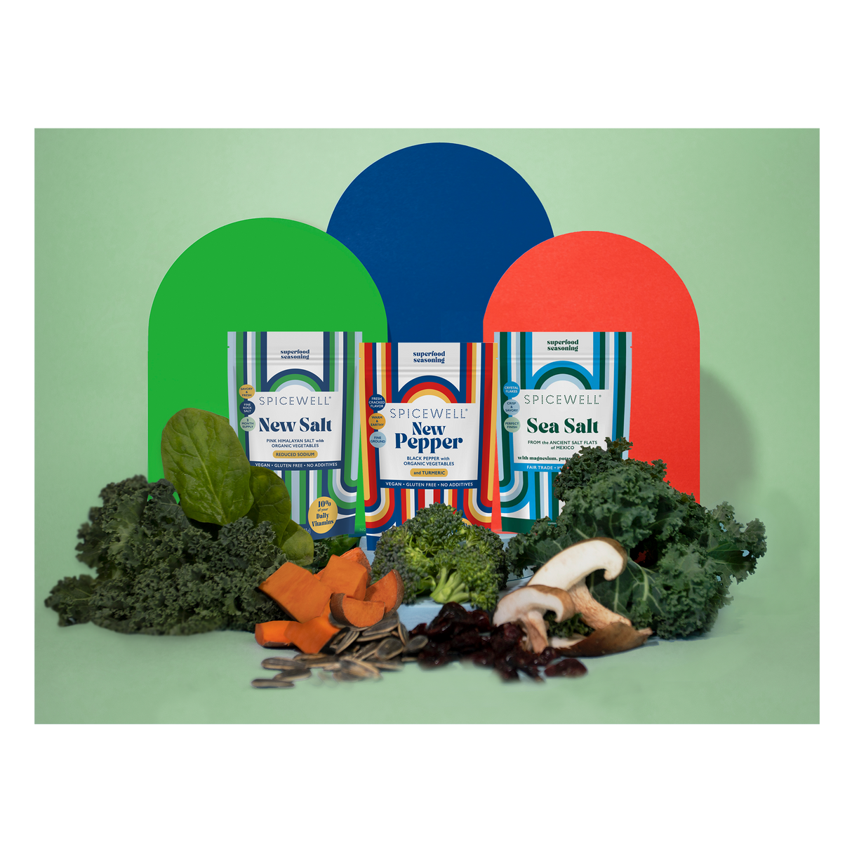 Pouch Salt and Pepper trio from Spicewell