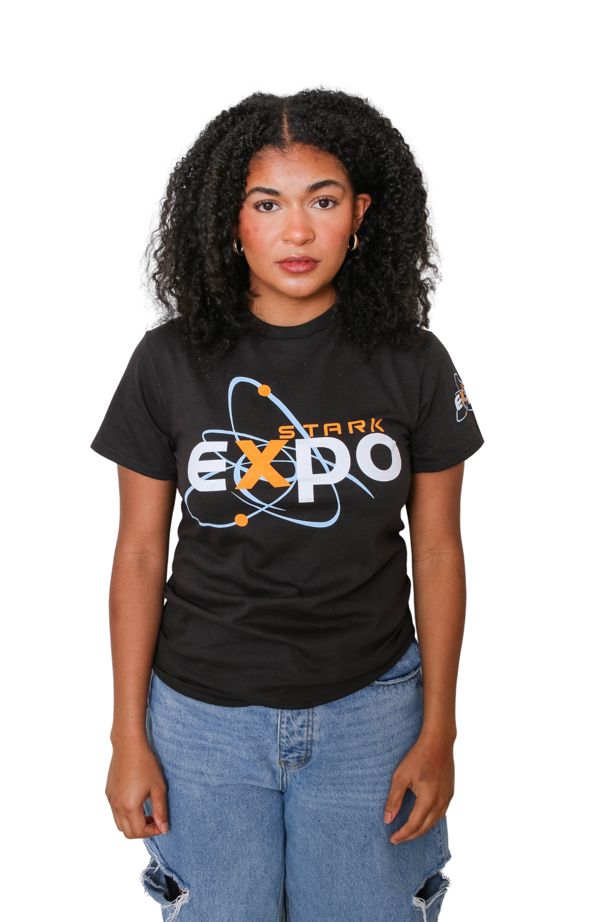 Iron Man Stark Expo Logo Marvel Adult T Shirt From Your Favorite T Shirts