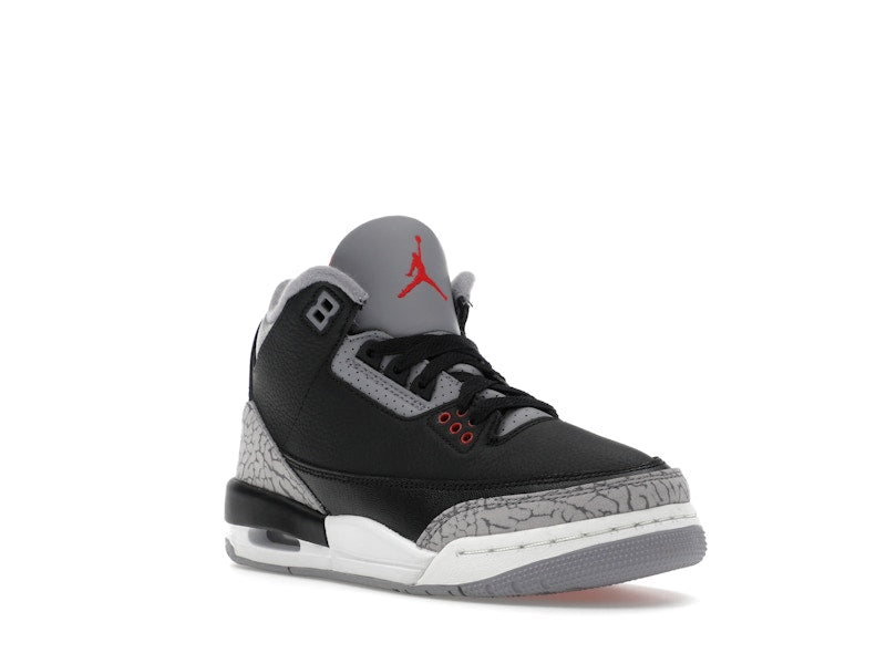 Air Jordan Retro 3 Black Cement Reimagined (GS) from LacedUp
