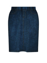 Acid Wash Pencil Skirt From Drama NYC Plus