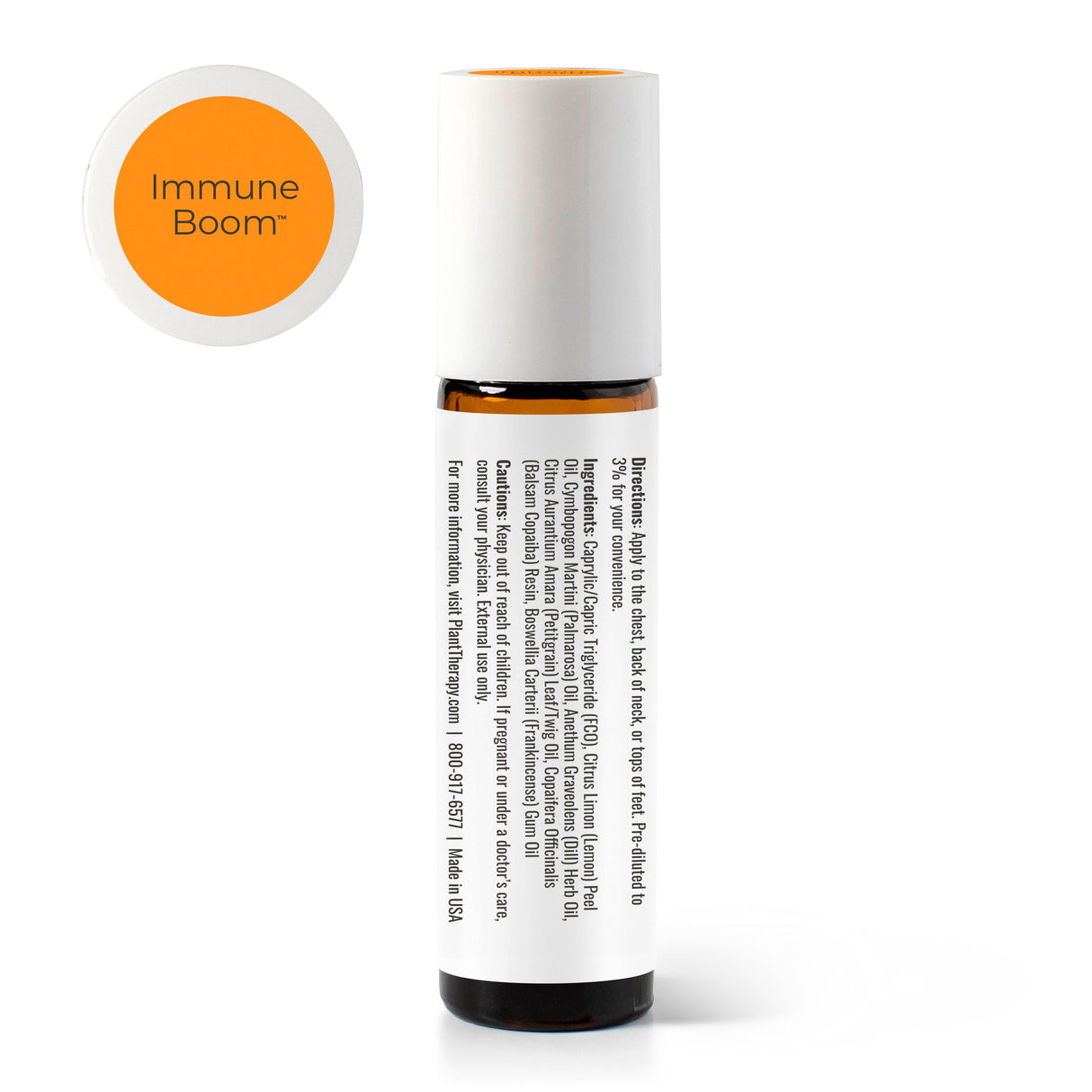 Immune Boom KidSafe Essential Oil Pre-Diluted Roll-On from Plant Therapy