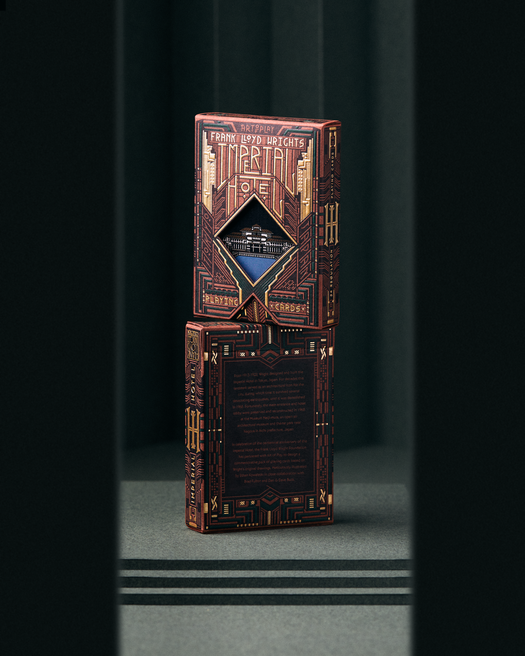 Imperial Hotel Playing Cards From Art of Play