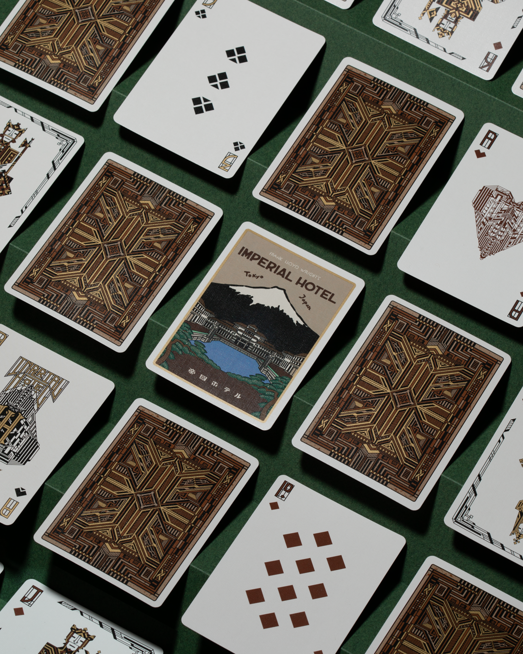 Imperial Hotel Playing Cards From Art of Play