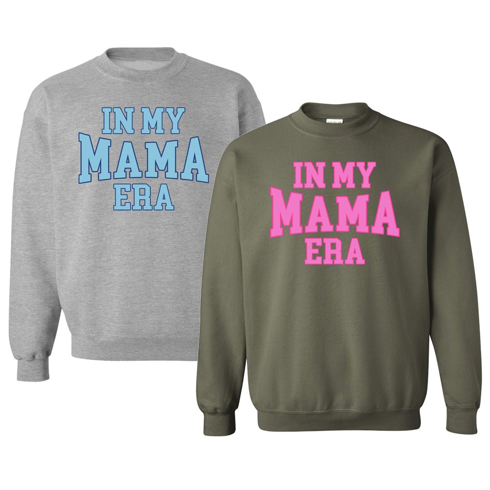 'In My Mama Era' Crewneck Sweatshirt from United Monograms