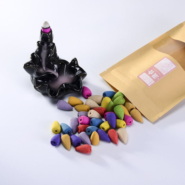20pcs/Bag Incense Backflow Cones from incenseocean