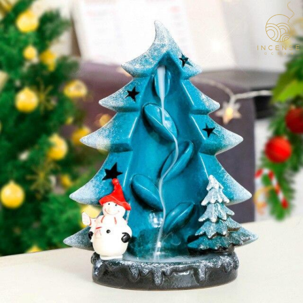 Christmas Tree Backflow Incense Burner from incenseocean