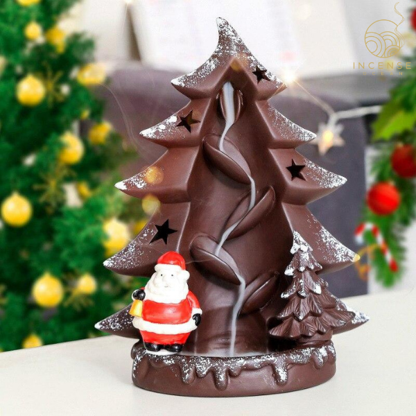 Christmas Tree Backflow Incense Burner from incenseocean