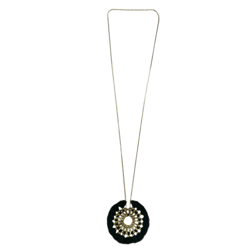Tassel Halo Necklace from SLATE + SALT