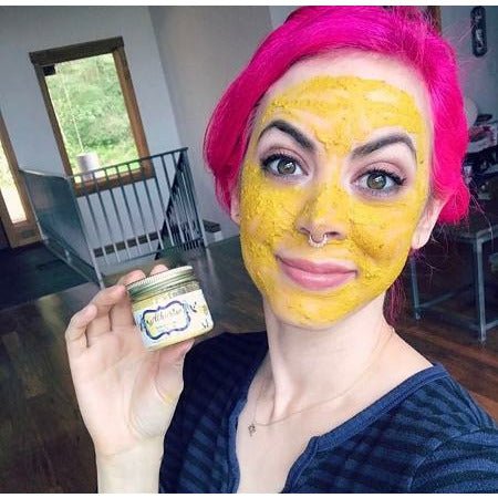 Indian Glow Face Scrub (Vegan, 100% Natural) From Athar'a Pure