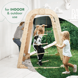 Indoor Playground for Children - 7in1 Playground + Swings Set + Slide Board + Art Set from Goodevas