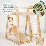 Indoor Playground for Children - 7in1 Playground + Swings Set + Slide Board + Art Set from Goodevas