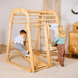 Indoor Playground for Children - 7in1 Playground + Swings Set + Slide Board + Art Set from Goodevas
