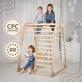 Indoor Wooden Playground for Children - 6in1 Playground + Swings Set + Slide Board from Goodevas