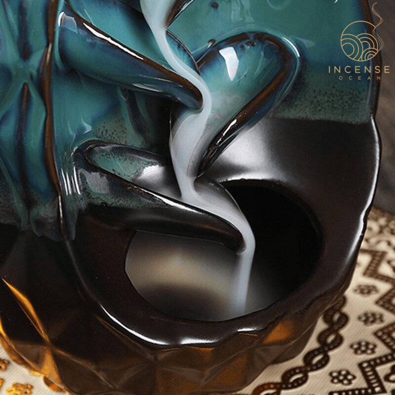 Pineapple Ceramic Incense Burner from incenseocean