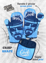 Let's Cook Oven Mitts And Potholder Set From Zapps Clothing