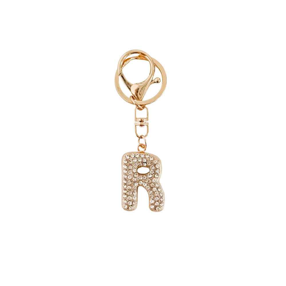 Diamond Initial Bag Charm from Pretty Simple