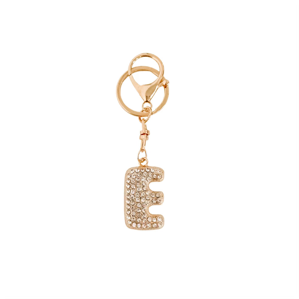 Diamond Initial Bag Charm from Pretty Simple