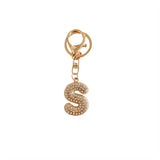 Diamond Initial Bag Charm from Pretty Simple