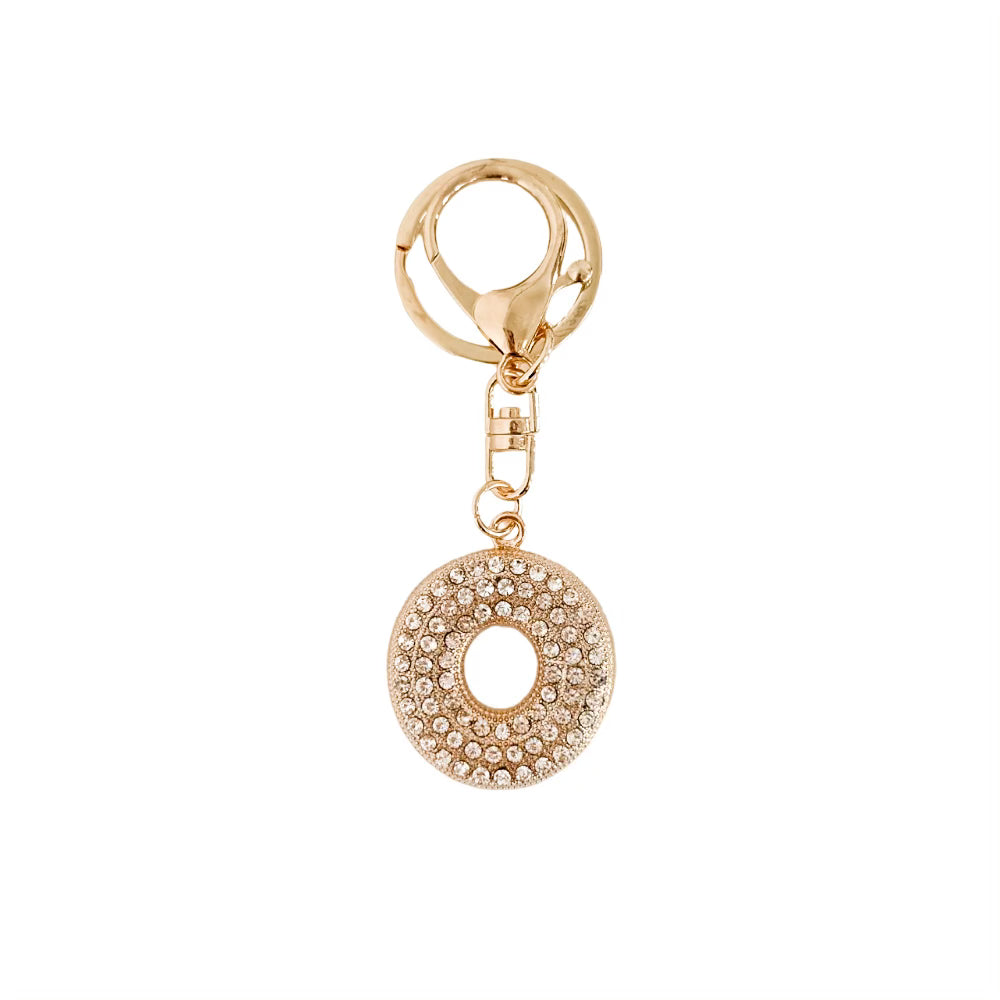Diamond Initial Bag Charm from Pretty Simple