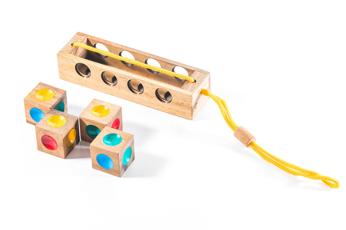Instant Insanity Coding Puzzle from Kubiya Games