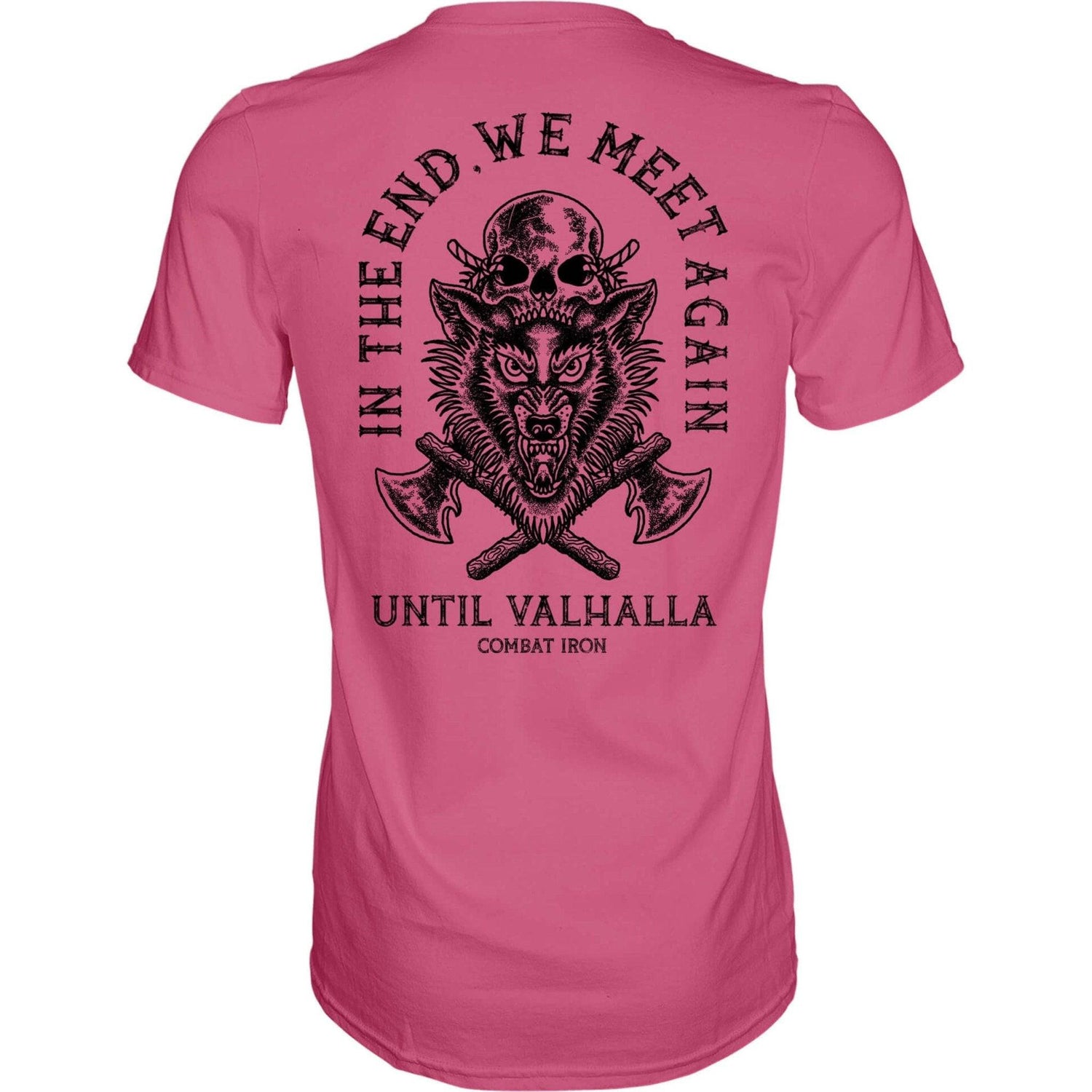 In the End, we meet Again | Unit Valhalla Men's T-Shirt From Combat Iron Apparel