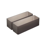 Stackable Clear Organizers [Set of 2] - Four Sizes from Yamazaki Home