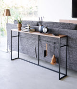 Long Console Table - Two Styles - Steel from Yamazaki Home
