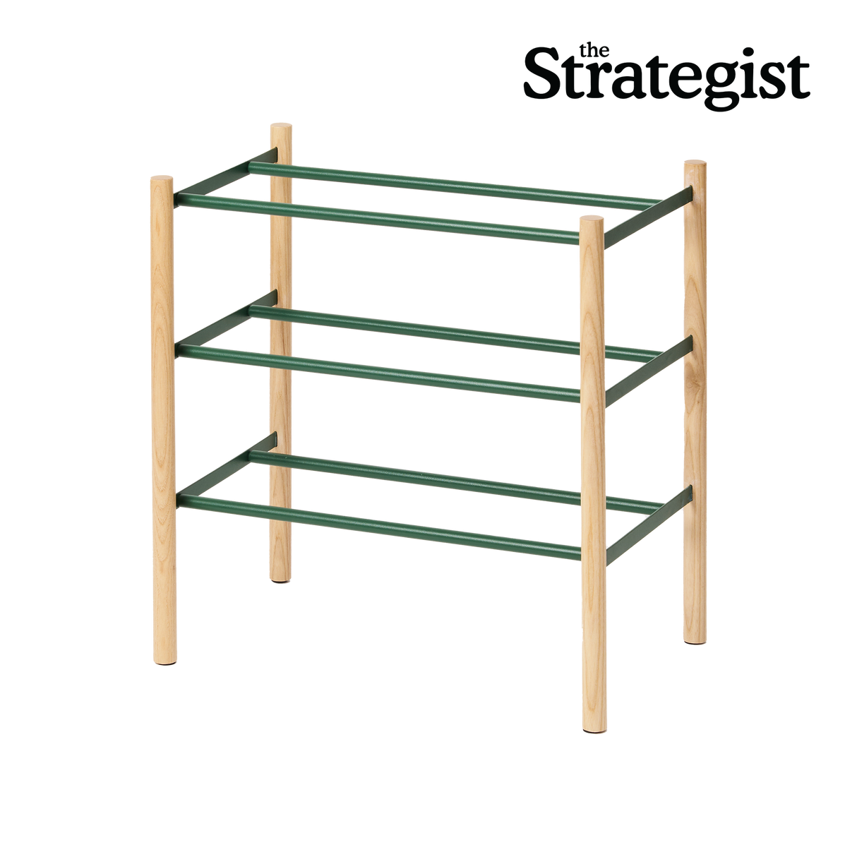 Expandable Shoe Rack (18" H)  - Steel - Forest Green from Yamazaki Home