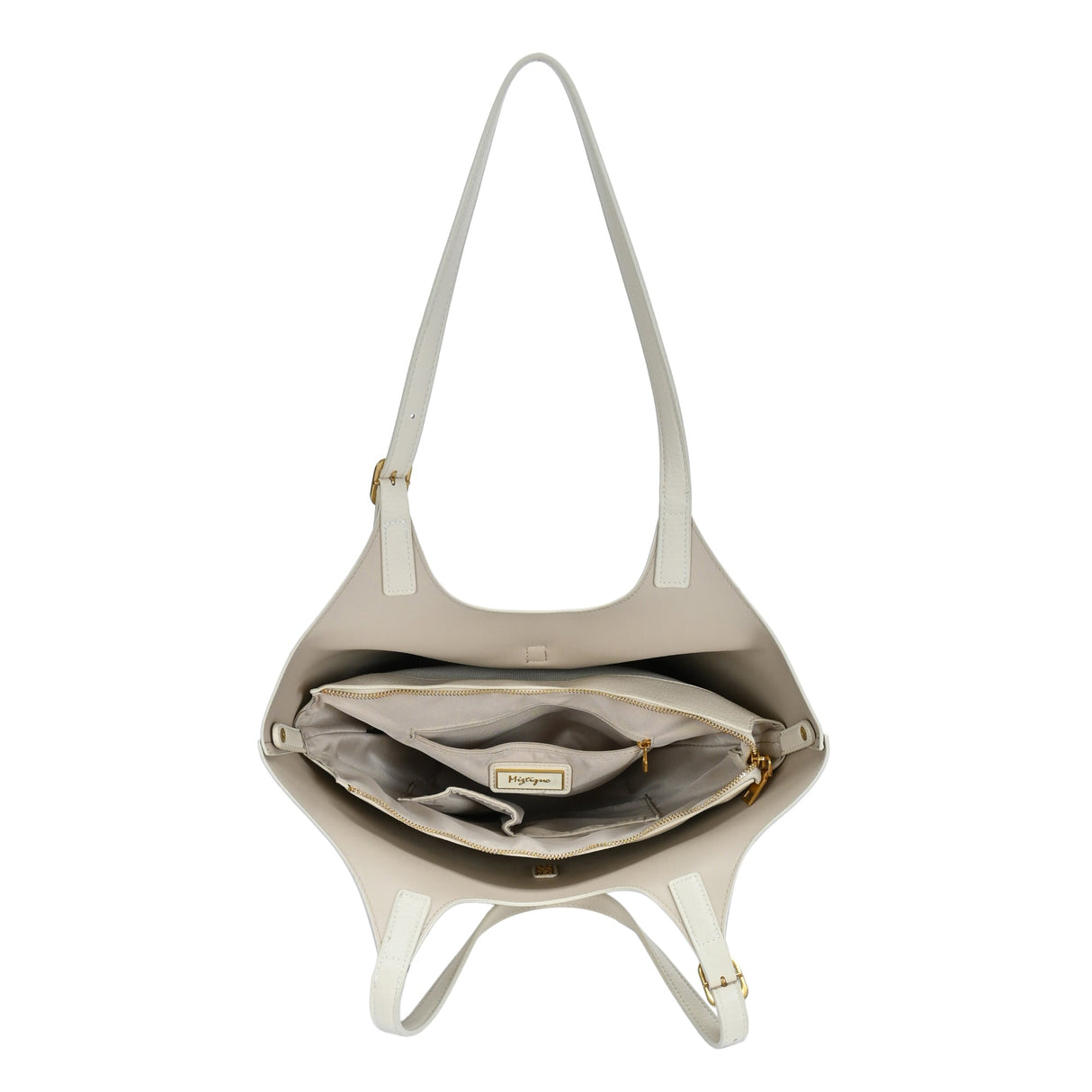 Isabelle 2 in 1 Scoop Neck Tote from MMS Brands