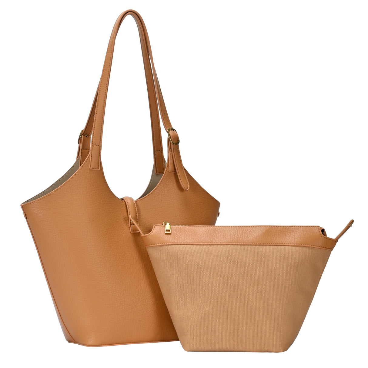 Isabelle 2 in 1 Scoop Neck Tote from MMS Brands