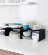 Stackable Countertop Shelf - Two Sizes - Steel from Yamazaki Home