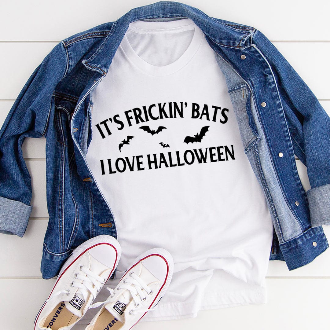 It's Frickin' Bats I Love Halloween Tee from Peachy Sunday