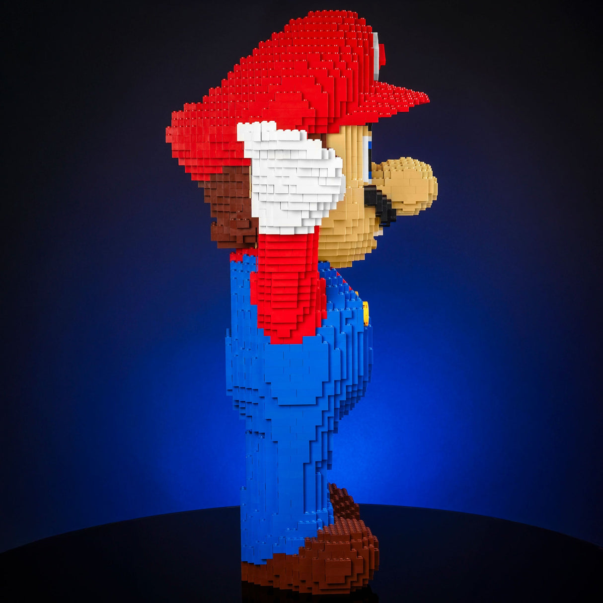 Life-Sized Italian Plumber from Bricker Builds