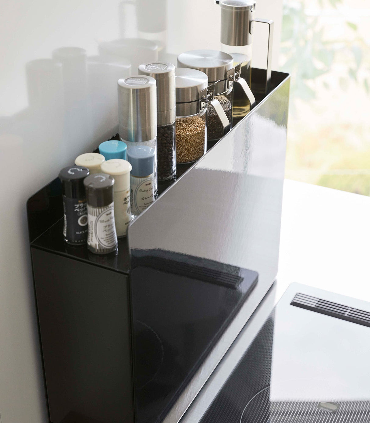 Sliding Drawer Seasoning Rack - Steel from Yamazaki Home