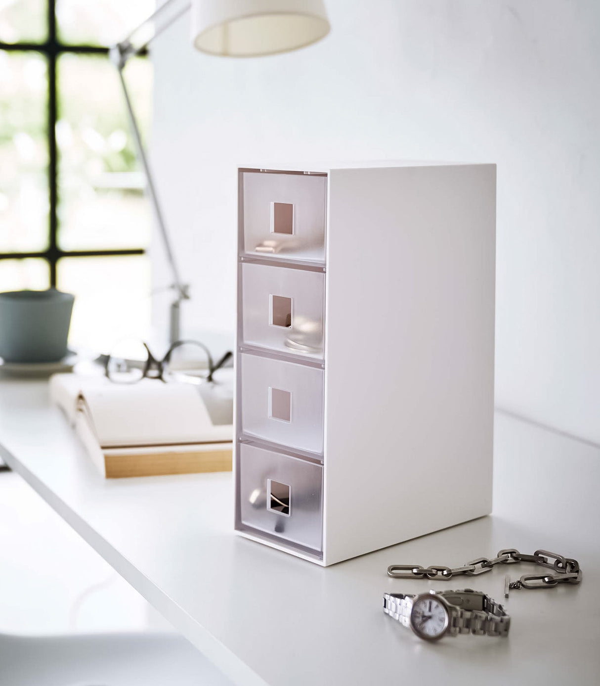 Storage Tower with Drawers from Yamazaki Home