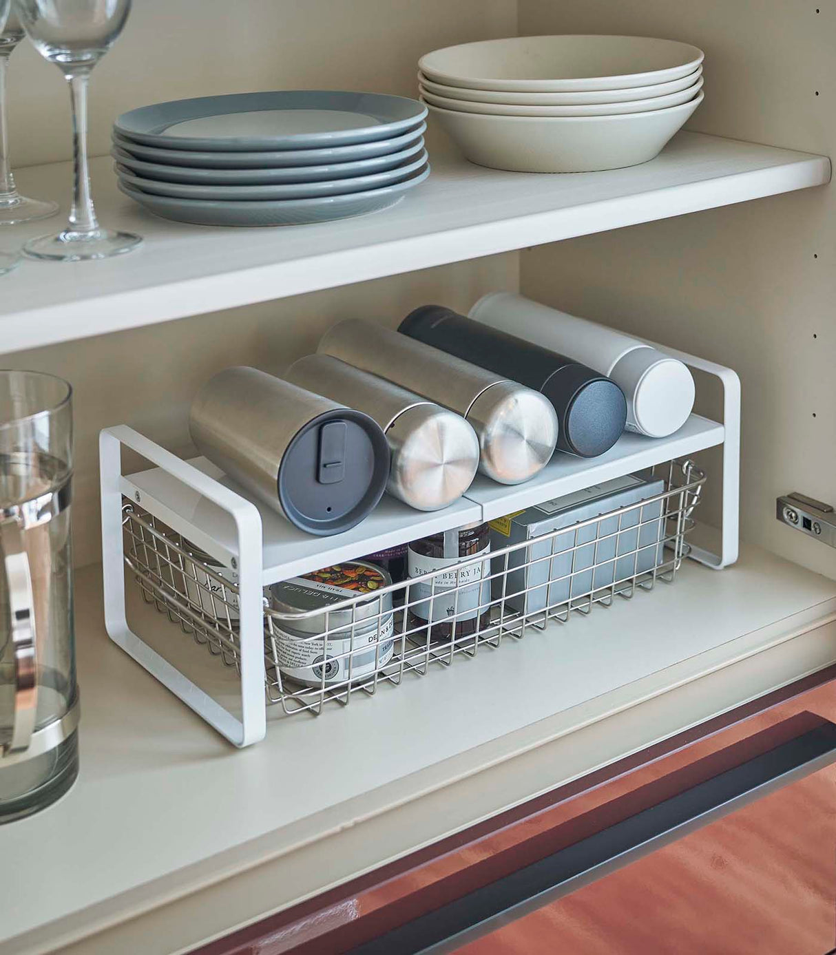 Expandable Kitchen Riser - Steel from Yamazaki Home