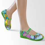 Chocolaticas® Bon Voyage Women's Mary Jane Flat From Hot Chocolate Design