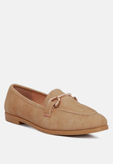 Jagger Horsebit Detail Flat Loafers from London Rag International