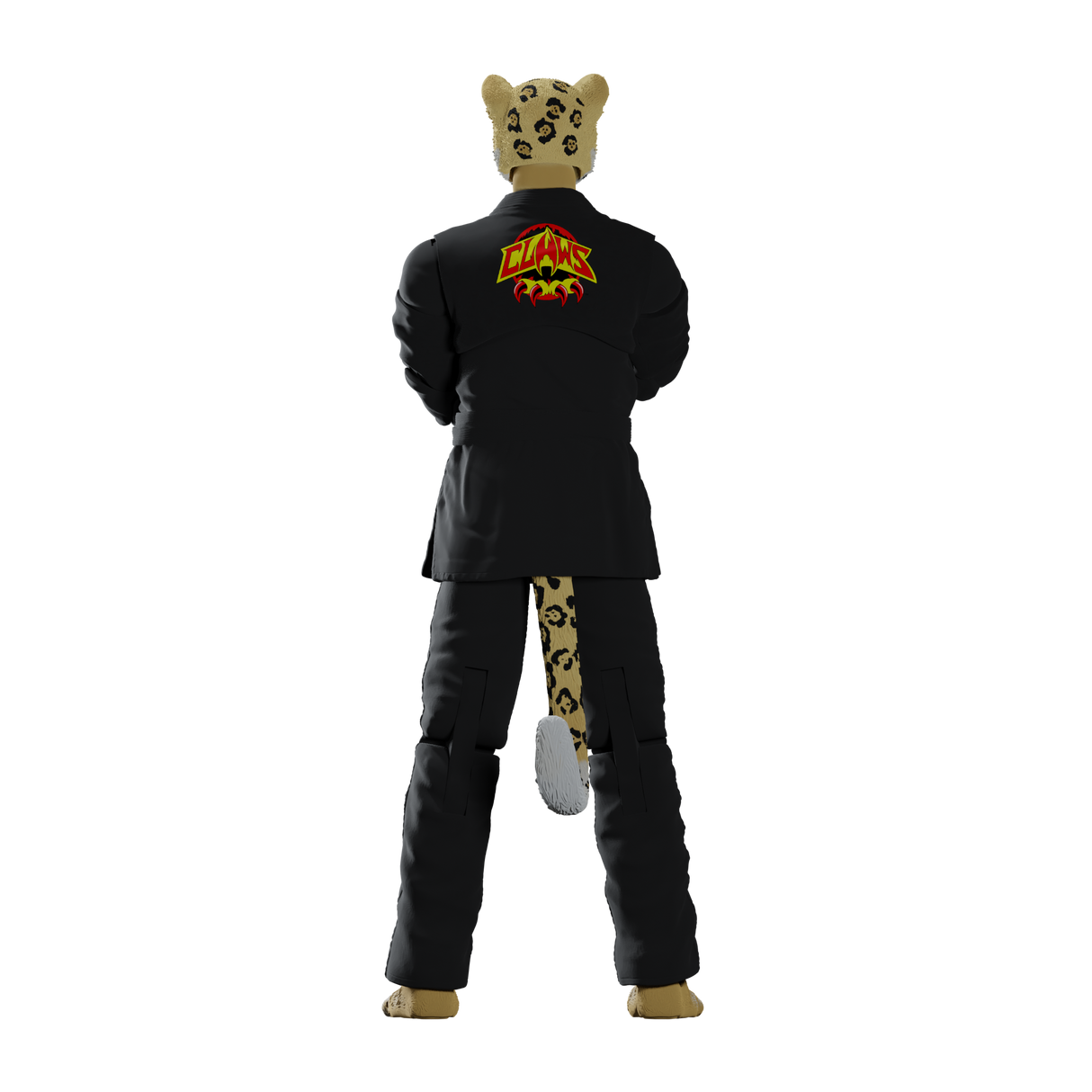 Zoo Jitsu Fighters Jairo the Jaguar Action Figure from Icon Heroes