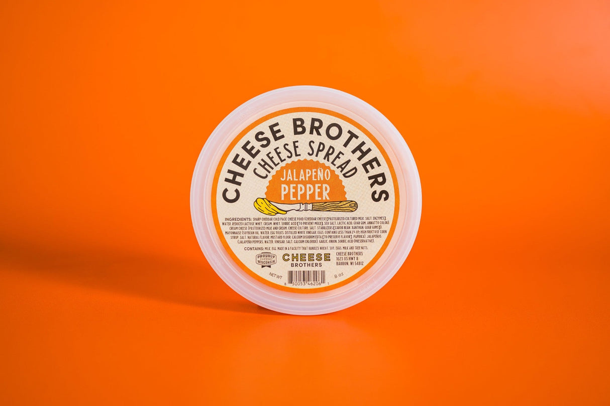 Jalapeño Pepper Cheese Spread from Cheese Brothers, Inc.