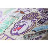 James Madison University Collegiate Embroidered Pillow by CatStudio from Quirks!