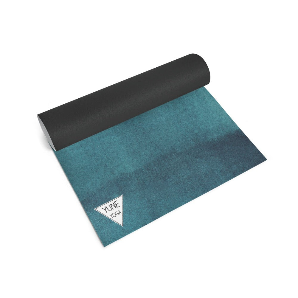 Yoga Mat | 6mm Thick | Blue | Non-Slip | Eco Friendly | Yune Yoga | Janus from Yune Yoga