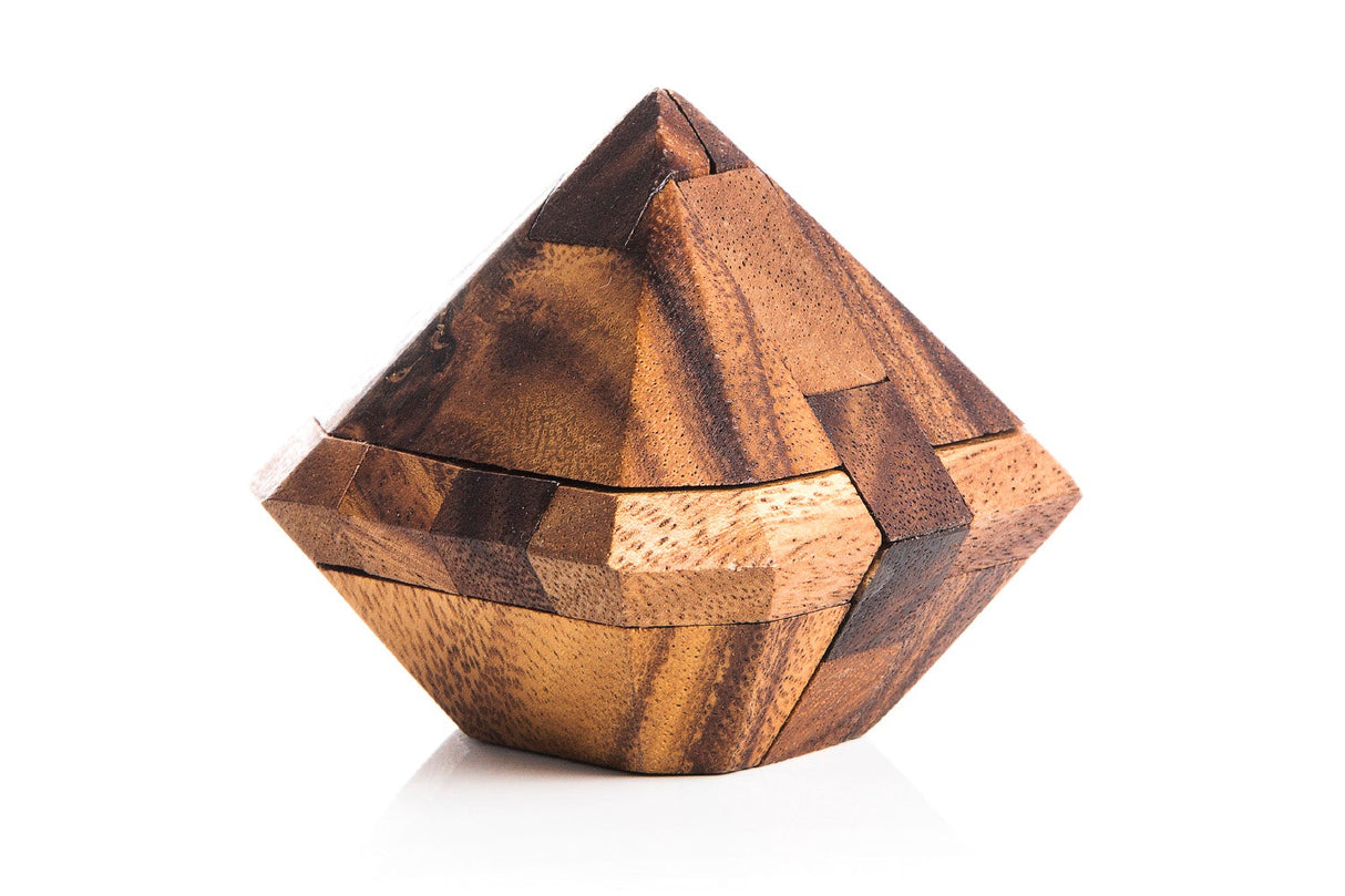 Diamond Puzzle - Japanese Wooden Puzzle from Kubiya Games